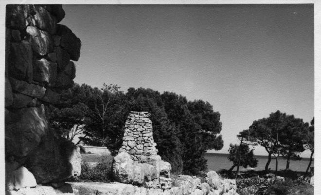Vista de les ruïnes d'Empúries (Alt Empordà)