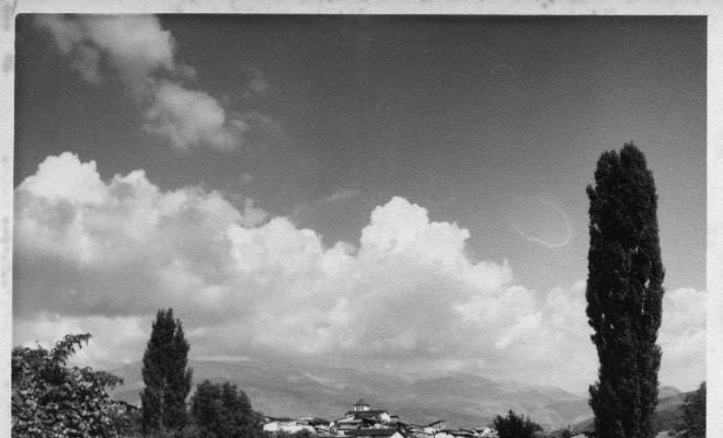 Vista del Pla de Sant Tirs (Alt Urgell)