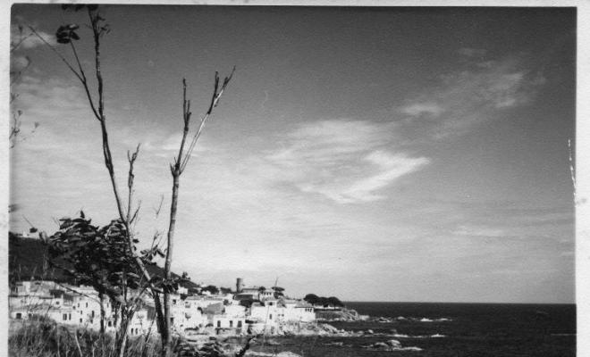 Calella de Palafrugell des del camí de ronda