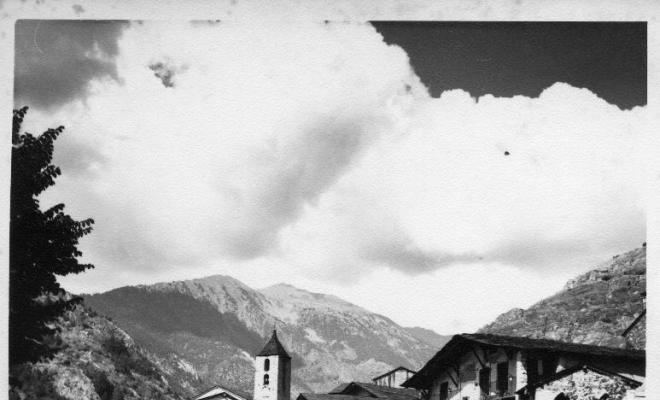 Vista general d'Ordino, Andorra