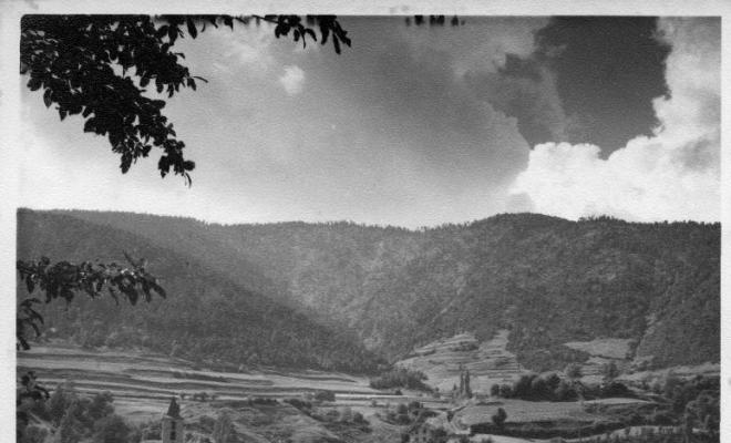 Vista general d'Ordino, Andorra