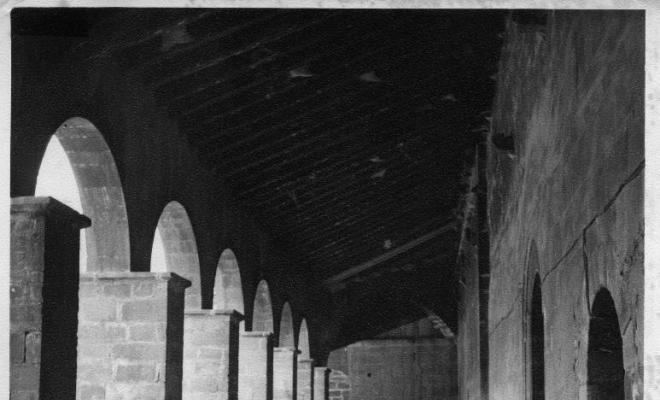 Galeria coberta del claustre de la catedral de la Seu d'Urgell