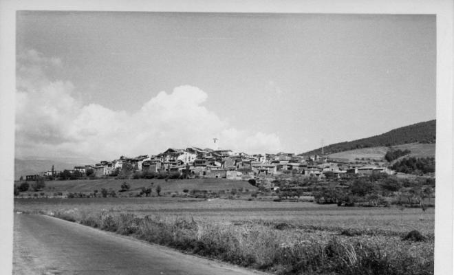 Vista general del Pla de Sant Tirs (Alt Urgell)