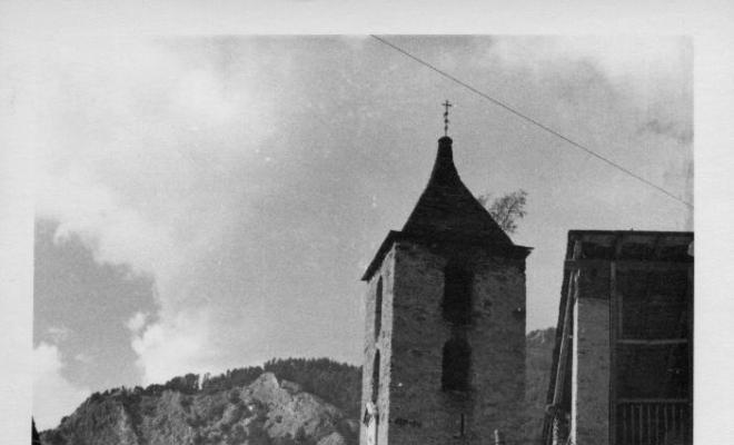 Església i campanar d'Ordino, Andorra