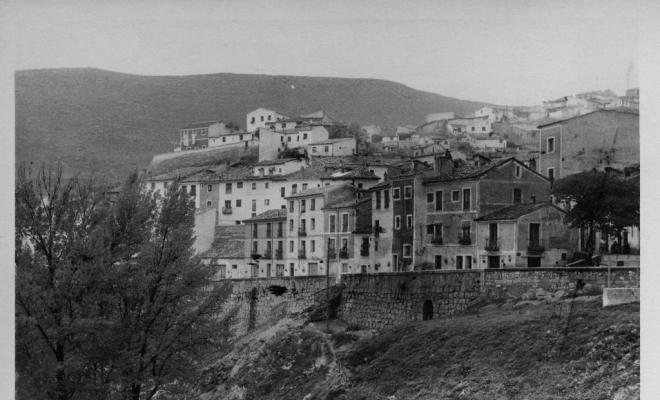 Perspectiva del nucli urbà de Conca