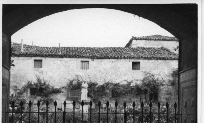 Vista del claustre de la Cartoixa de Miraflores (Burgos)