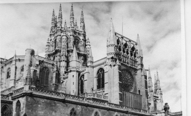 Façana posterior de la catedral de Burgos