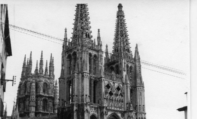 Façana principal de la catedral de Burgos