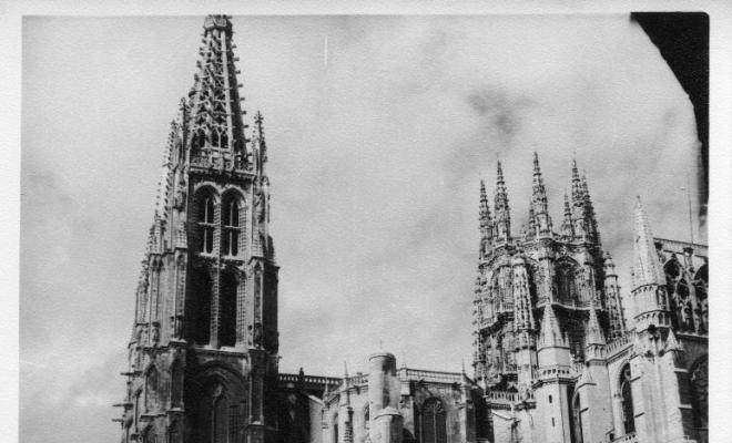 Façana lateral de la catedral de Burgos