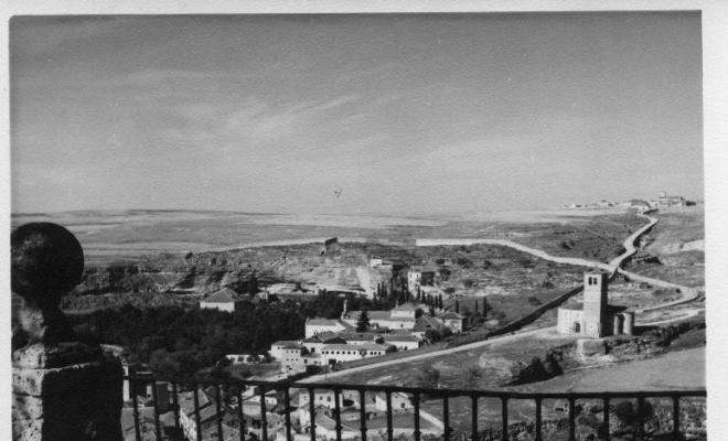 Perspectiva dels voltants de Segòvia des de un mirador