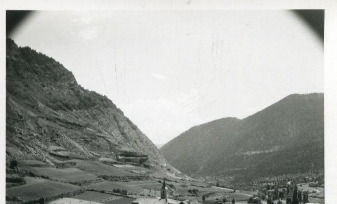 Perspectiva general d'Espot i la zona que l'envolta