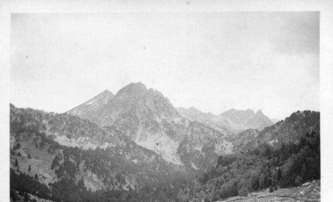 Vista de l'estany de Sant Maurici