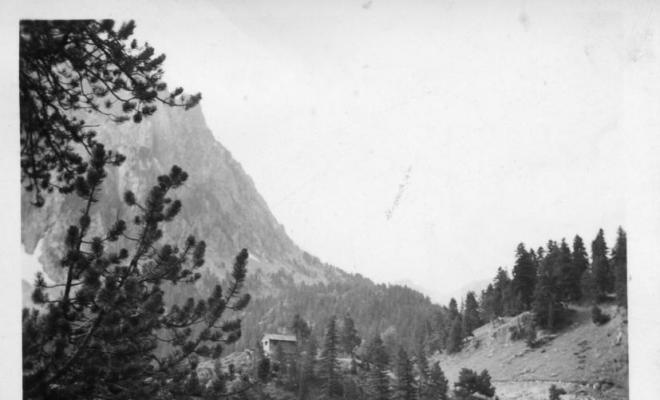 Vista de l'estany de Sant Maurici