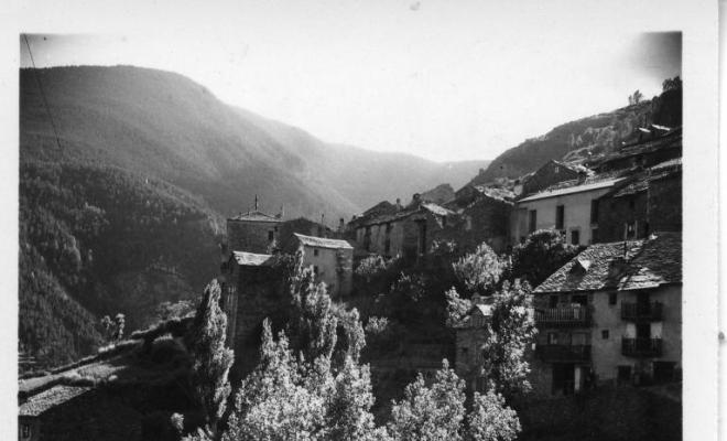 Perspectiva del poble de Queralbs (Ripollès)