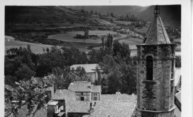 Cases i església de Ribes de Freser (Ripollès)