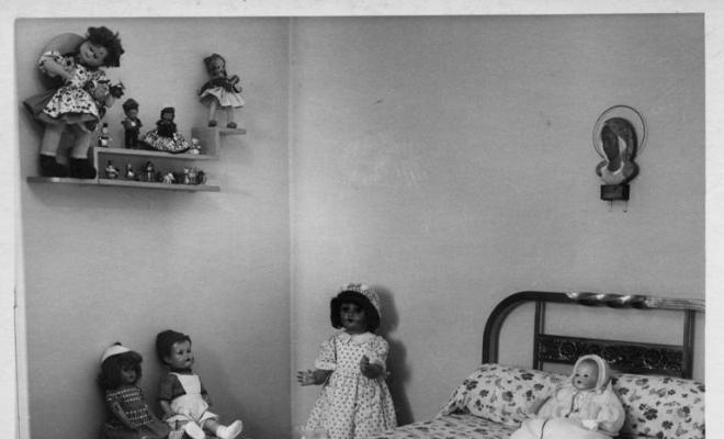Detall d'una habitació infantil