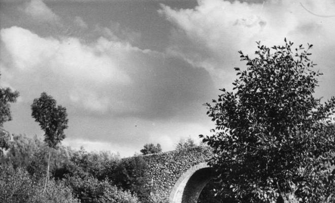 Pont de Sant Martí sobre el riu Querol
