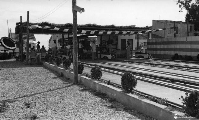 Pistes de bitlles del carrer de Sant Felip