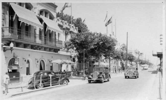 Camí Ral a l'alçada del restaurant Casino
