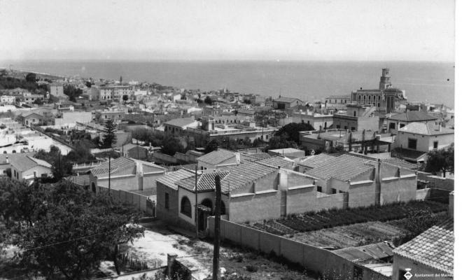 Perspectiva del Masnou des del carrer de Francesc Macià