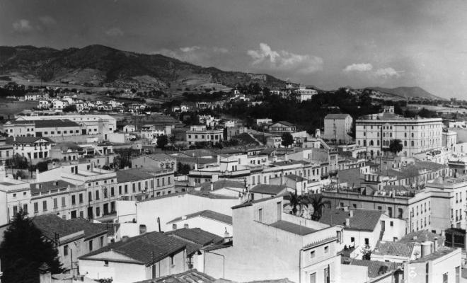 Perspectiva des del campanar de l'església de Sant Pere