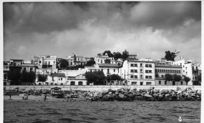 Vista del Masnou des del mar