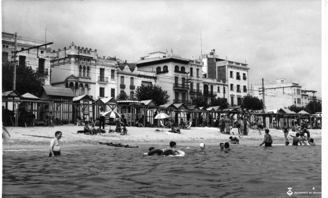 Vista del Masnou des del mar