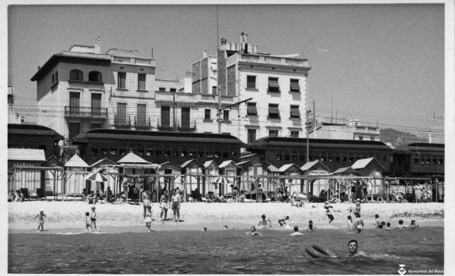 Vista del Masnou des del mar