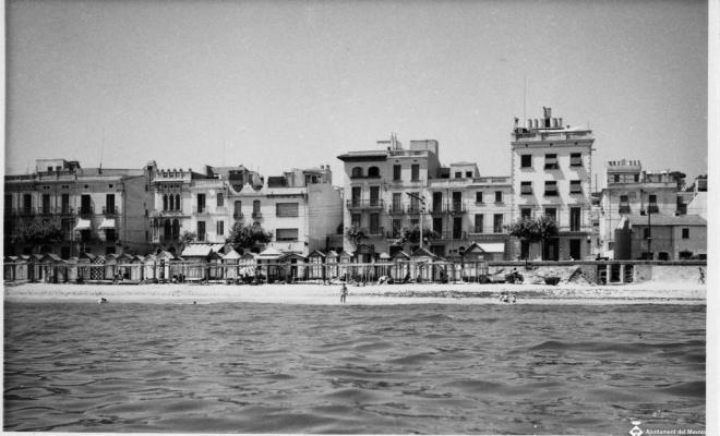 Vista del Masnou des del mar