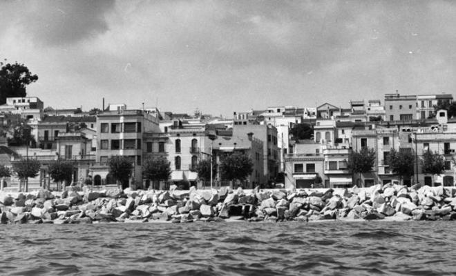 Vista del Masnou des del mar