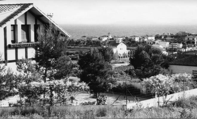 Panoràmica del Masnou a la zona del carrer de Bilbao