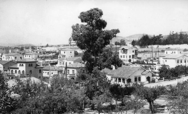 Vista de les torres de la urbanització Califòrnia