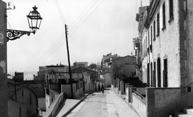 Carrer de Sant Francesc d'Assís a l'alçada d'Anselm Clavé