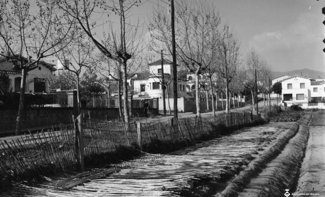 Carrer Pau Estapé Maristany a l'alçada del carrer Navarra