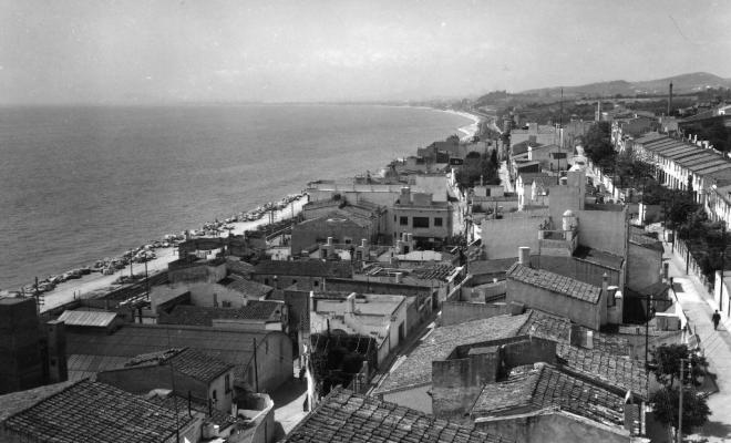 Perspectiva del Masnou des del campanar