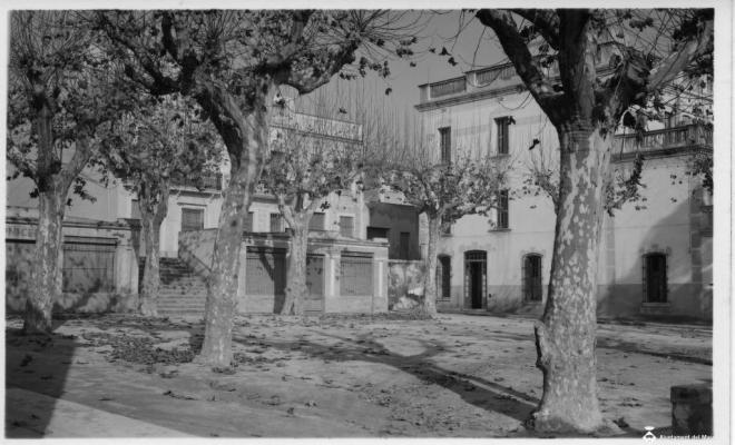 Racó de la plaça d'Ocata