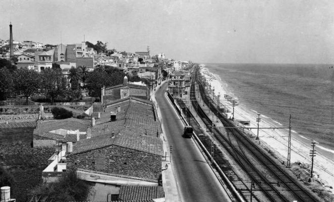 Perspectiva del Masnou des del Castellet