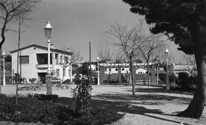 Vista de la plaça d'Espanya