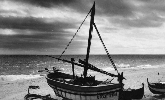 Barca Maria Rita varada a la platja