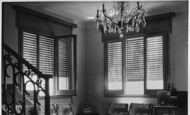 Sala d'estar a l'interior d'una casa particular