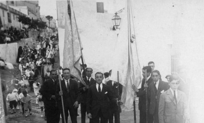Processó de Corpus pel carrer Mare de Déu del Carme
