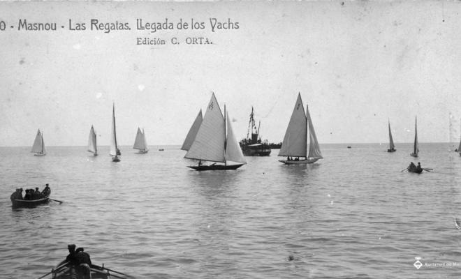 10 - Las Regatas. Llegada de los Yachs