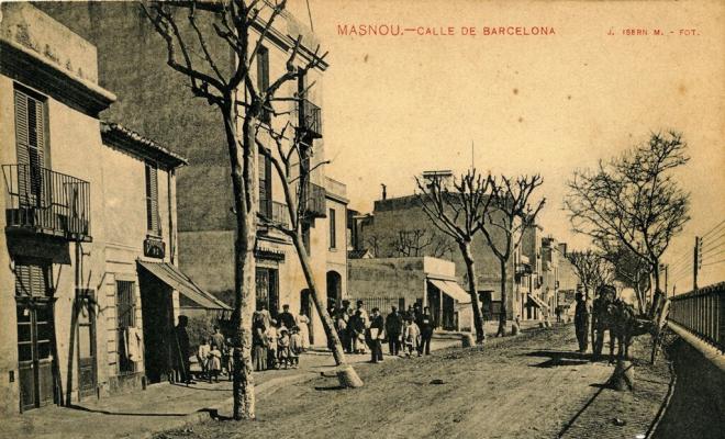 Masnou-Calle de Barcelona