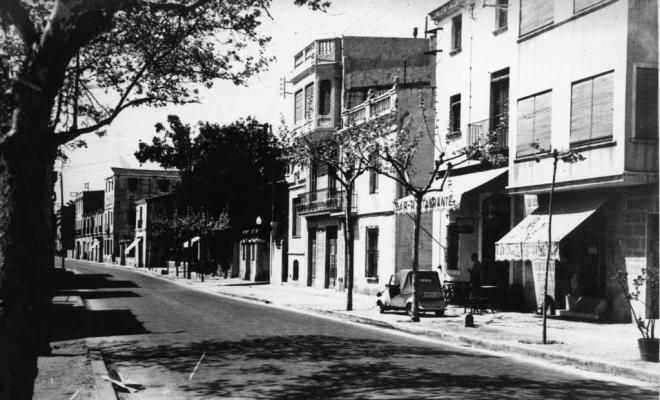 Vista del carrer Mossèn Jacint Verdaguer