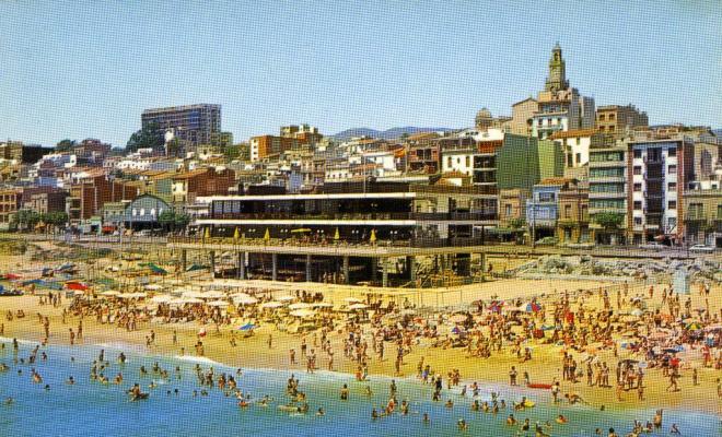 Postal del Club Nàutic del Masnou