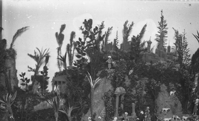 Fotografia d'un pessebre