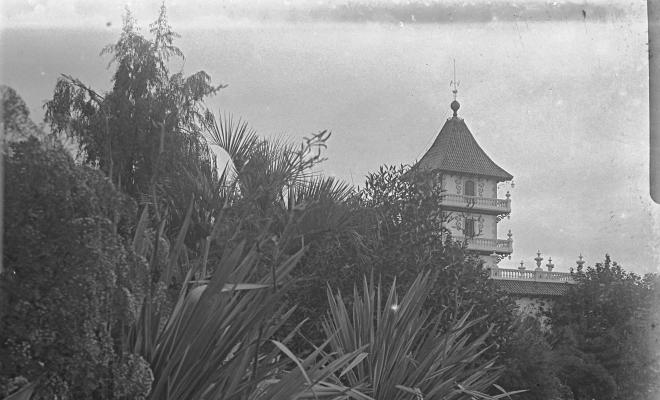 Vista del jardí Villa Montevideo