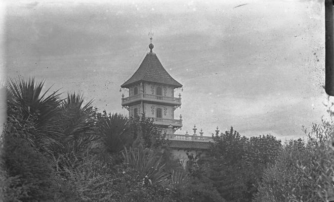 Vista del jardí Villa Montevideo