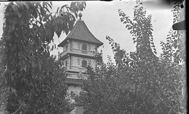 Vista del jardí Villa Montevideo
