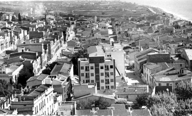 Perspectiva del poble des del campanar